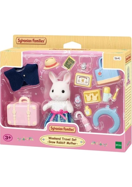Çocuk Sylvanian Families Hafta Sonu Seyahat Seti Kar Tavşanı Anne 5641 fırsatları