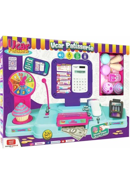 Çocuk Pastane Dükkanı Yazar Kasa Seti modelleri