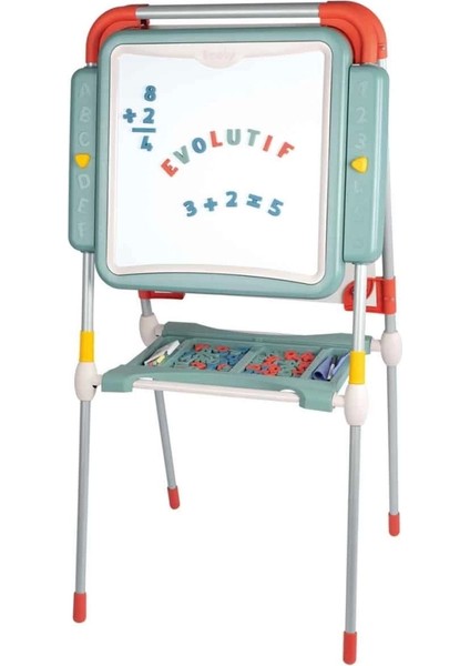 Çocuk Smoby Metal Ayaklı Çift Taraflı Manyetik Yazı TAHTASI 7600410207