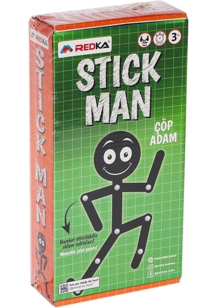 Çocuk RD5667 Stick Man Çöp Adam -Redka