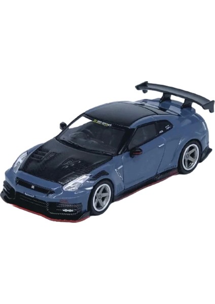 Çocuk Inno 1/64 Nissan Gt-R R35 Nismo 2024 Tuned By Top Secret Hong Kong Toy Car Salon