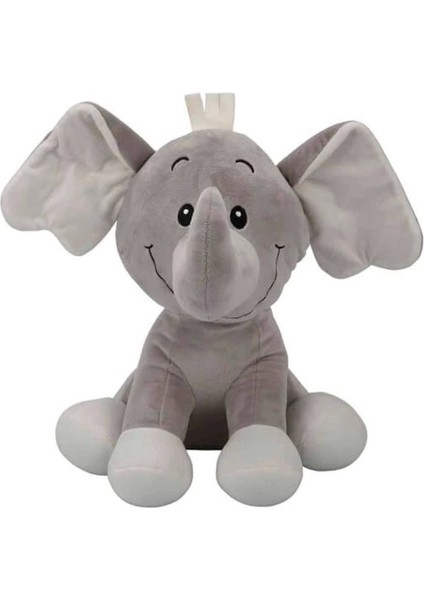 3182 Oturan Peluş Hayvanlar 35 cm Hipopotam-Inek-Fil-Maymun modelleri