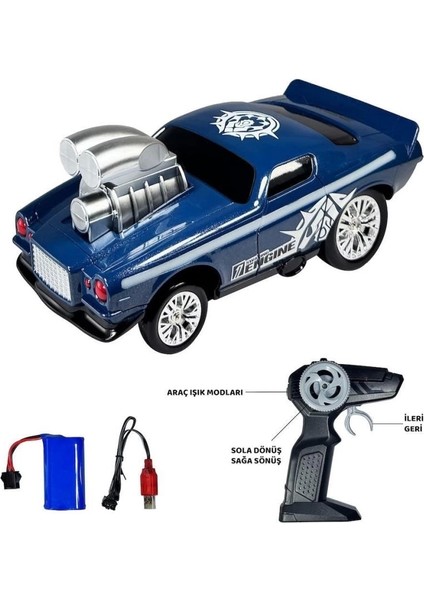 Çocuk SC-333-TJ24161B Kumandalı Crazon Drift Araba 2.4g -Vardem Oyuncak