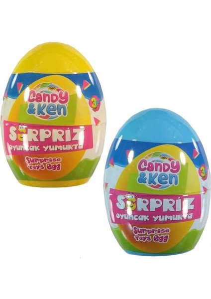 Çocuk Dede Candy ve Ken Dev Sürpriz Yumurta