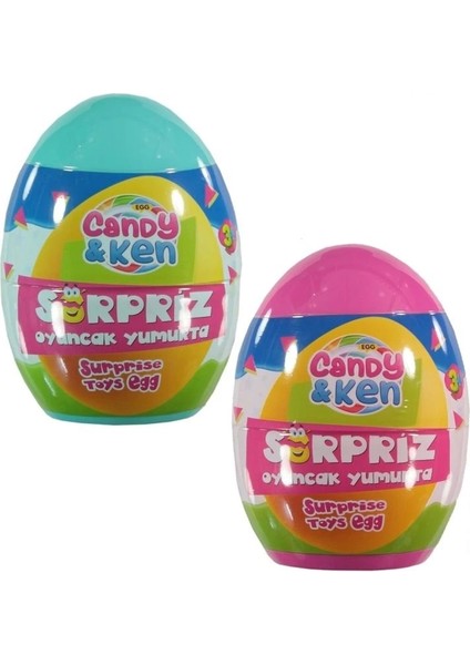 Çocuk Dede Candy ve Ken Dev Sürpriz Yumurta