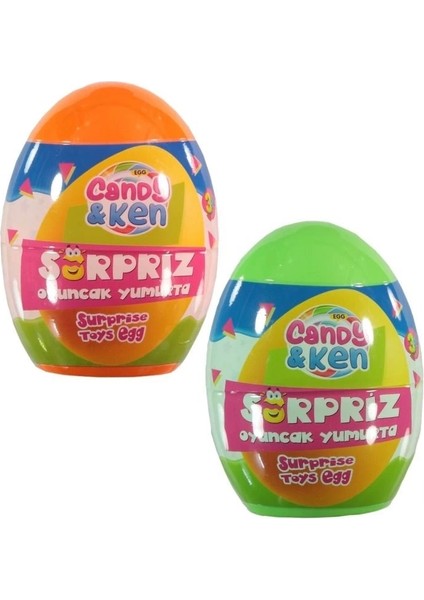 Çocuk Dede Candy ve Ken Dev Sürpriz Yumurta