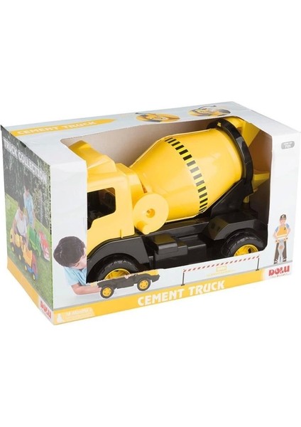Çocuk 7121 Çimento Kamyonu 42 cm -Dolu