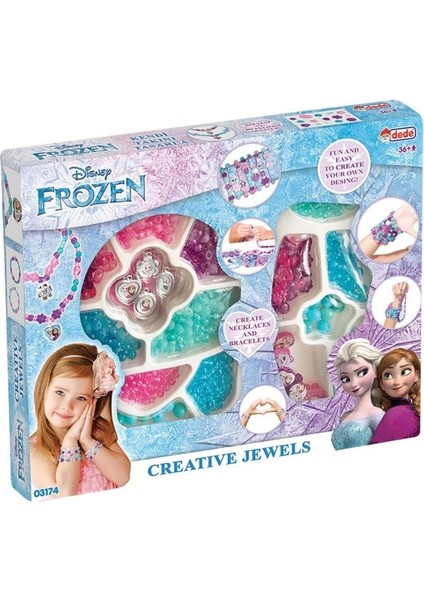 Çocuk 03174 Frozen Takı Seti 2'li -Dede
