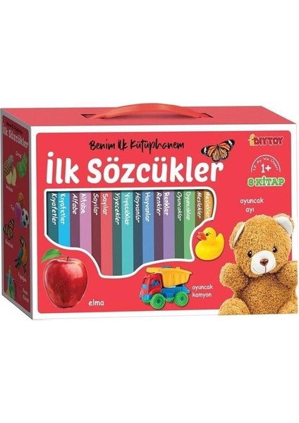 Çocuk 2090 Dıytoy, Ilk Kütüphanem-Ilk Sözcükler 8'li Mini Kitap Seti