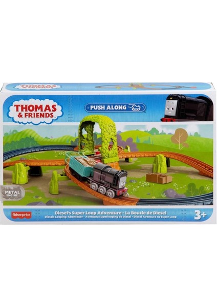 Çocuk HGY82 Thomas ve Arkadaşları - Tren Seti (Sür-Bırak)