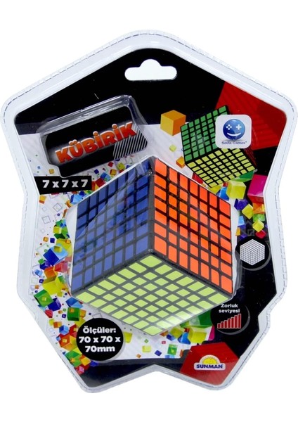 Çocuk Smile Games Kübirik Zeka Küpü 7X7X7
