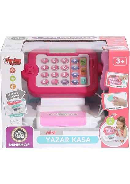 Çocuk HUA-66102 Sesli ve Işıklı Dokunmatik Yazarkasa -Vardem