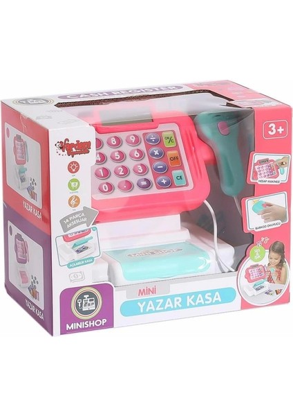 Çocuk HUA-66102 Sesli ve Işıklı Dokunmatik Yazarkasa -Vardem