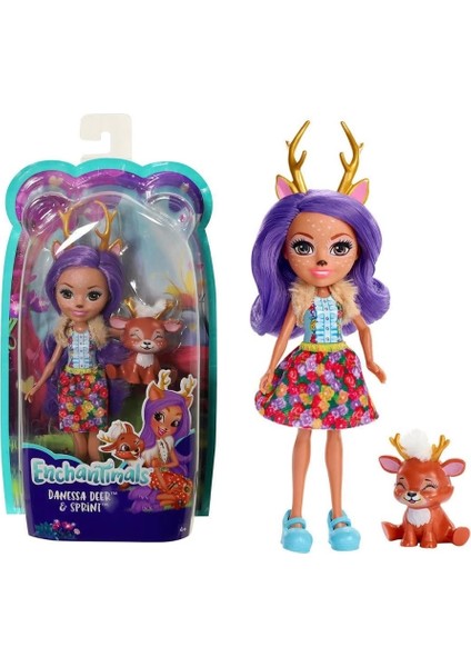 Çocuk DVH87 Enchantimals Ana Karekter Bebekler / +4 Yaş