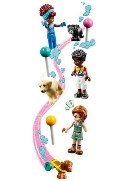 Çocuk 41727 LEGO Friends - Köpek Kurtarma Merkezi 617 Parça +7 Yaş indirimleri
