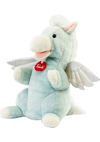 Çocuk Trudi El Kuklası Peluş Pegasus 25 cm