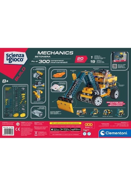 Çocuk 75083TR Mekanik Laboratuvarı - Inşaat Kamyonu +9 Yaş indirimleri
