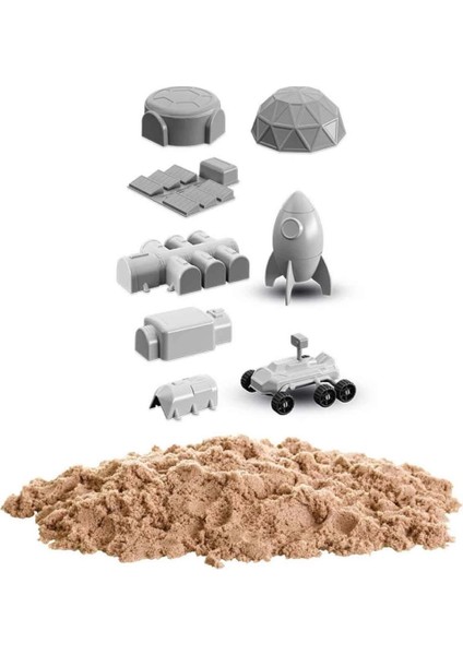 Çocuk Art Craft Görevimiz Mars Kinetik Kum Oyun Seti 750 Gr.