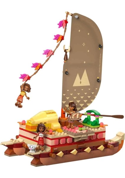 Çocuk LEGO Disney Moana’nın Macera Kanosu 43270