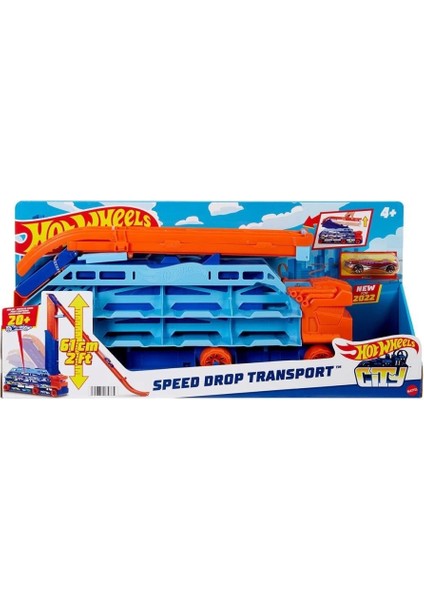 Çocuk HDY92 Hot Wheels Hız Rampalı Tır