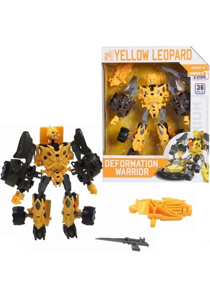 Çocuk Deformation Warrior Robota Dönüşen Araba