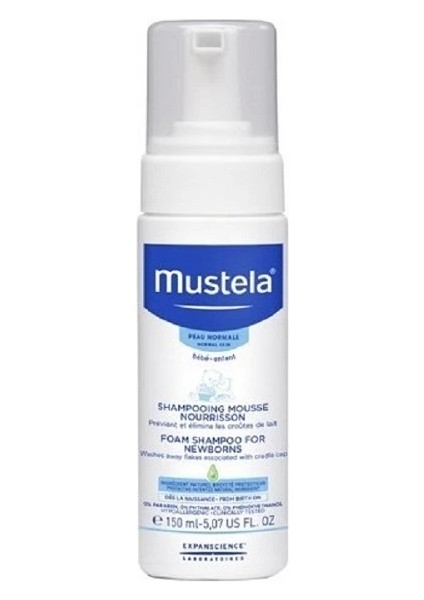 Çocuk Mustela Yeni Doğan Konak Önleyici Köpük Şampuan 150 ml