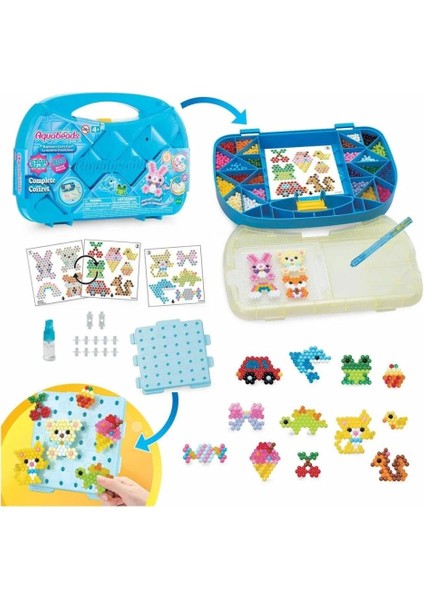 Çocuk 31912 Aquabeads Çantalı Başlangıç Seti 900 Parça +4 Yaş fiyatları