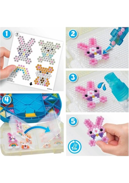 Çocuk 31912 Aquabeads Çantalı Başlangıç Seti 900 Parça +4 Yaş fırsatları