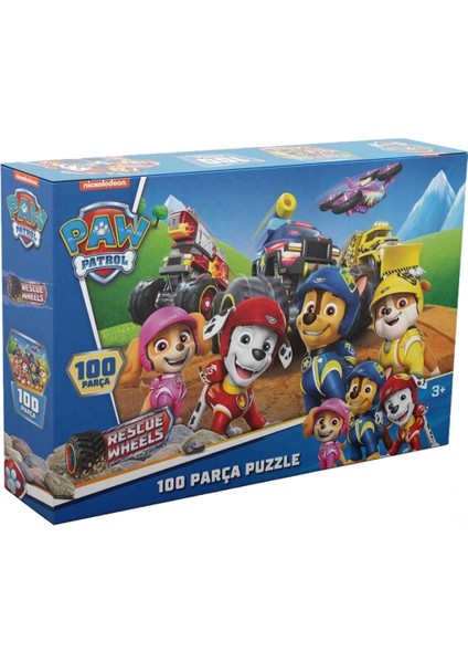 Çocuk Paw Patrol 100 Parça Puzzle modelleri