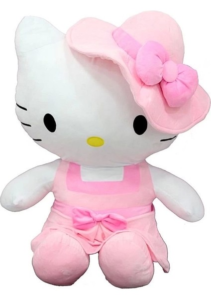 Çocuk Peluş Hello Kitty Elbiseli Şapkalı 36 cm modelleri