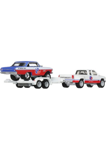 Çocuk Hot Wheels Team Transport 63 Nova 88 Chevy Silverado 3500 HRV42 fiyatları