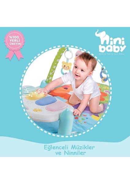 Çocuk Erdem Piyanolu Oyun Halısı ER-111