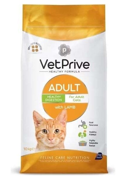 Kuzu Etli Yetişkin Kedi Maması 10 kg