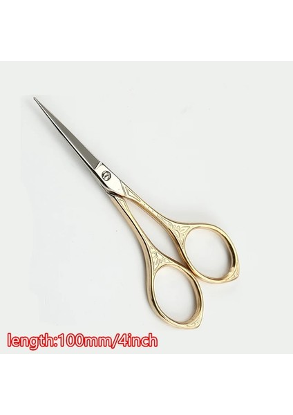 100MM 4 Inç Stili Çapraz Dikiş Retro Vintage Antik Ince Dikiş Kuyruk Nakış El Sanatları Dıy Ev Kumaş Kesim Trim Kesme Dıy Aracı (Yurt Dışından)