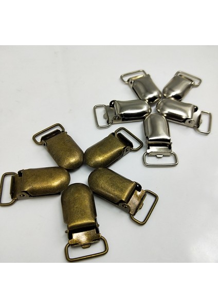 Bronz Tarzı Kurşunsuz Metal Emzik Paci Suspensorio Askı Klipsi Tutacağı Klips Tutacağı Kumaş Aksesuarılot (Yurt Dışından) modelleri