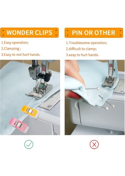 20 Adet Tarzı Pcs Dikiş Klipsleri Çeşitli Renkler Bağlama Klipsleri Kağıt Plastik Kelepçeler Kapitone Crafting Crocheting Örgü Güvenlik Klipsleri (Yurt Dışından)