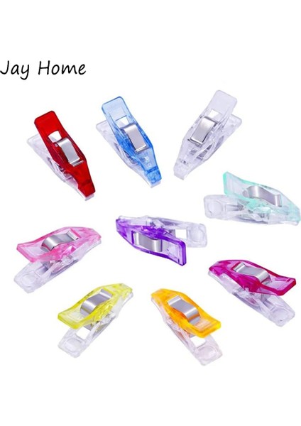 20 Adet Tarzı Adet Renkli Plastik Klipler Kapitone Dikiş Klipleri Patchwork Dikiş Dıy Craft Wonder Clip Için Kumaş Ciltleme Quilter Kelepçeleri (Yurt Dışından)