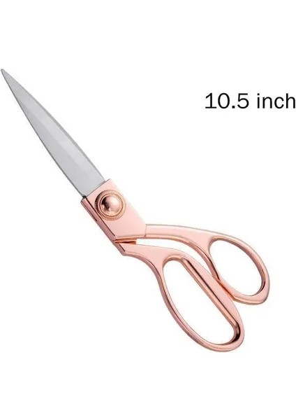 Gül Altın-10.5 Inç Tarzı Yeni Profesyonel Terzidikiş Veya Paslanmaz Çelik Veya Kumaşkesme Veya Altın Keskin Veya Oya Veya (Yurt Dışından)