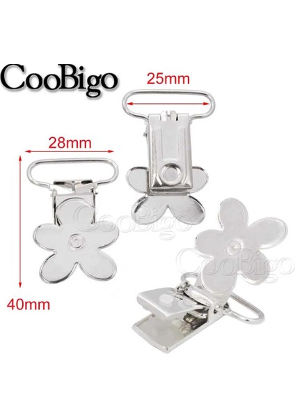 25 mm Çiçek Stili Uspender Klipleri Toka Ton Metal Bağlantı Elemanları Sırt Çantası Kemer Konfeksiyon Köpek Yaka Çantası Dıy Aksesuarları (Yurt Dışından)