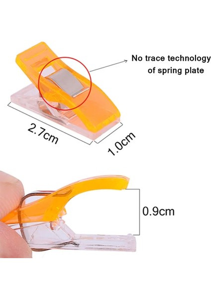 09 Mor Tarzı Çok Renkli Plastik Kapitone Klipler Kumaş Kelepçeler Patchwork Hemming Dikiş Araçları Dikiş El Sanatları Accessoriee Coutur (Yurt Dışından)