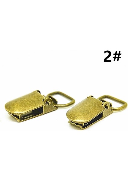 6-25 mm Gümüş Stil Kumaş Konfeksiyon Pantolon Çantaları Için Metal Askı Emzik Sahipleri Klipler Craft # (Yurt Dışından) indirimleri