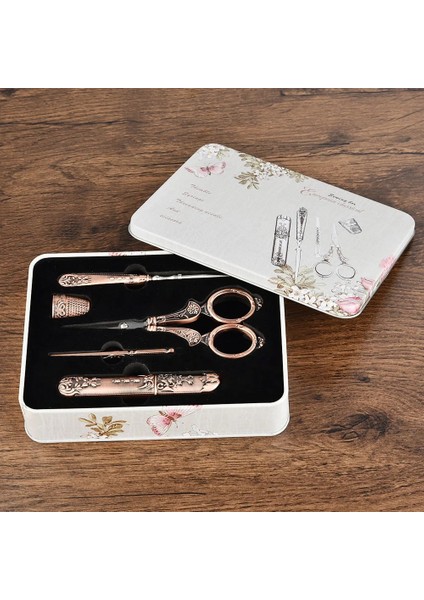 Kutu Stili Olmadan Gümüş Vintage Veya Dikiş Aleti Seti Nakış Veya Iğne Kılıfı Işi Veya Dıy Kağıdı Için Kesim Craft Dikiş Aleti Aletleri (Yurt Dışından) fiyatları