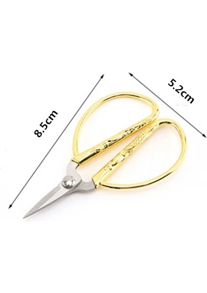 8cm Tarzı Goldeors Zig Zag Dayanıklı Yüksek Çelik Vintage Terzi Veya Zanaat Ev Için Kumaş O Rsembroidery Dikiş Makası (Yurt Dışından)