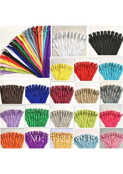 Gül Tarzı 30CM # Kapalı Naylon Bobin Fermuarlar Terzi Dikiş El Sanatları (12 Inç) 30CM Crafter's &fgdqrs (Renk U Seçim) (Yurt Dışından) indirimleri