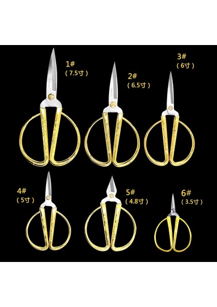 7.5 Inç 19X9.7CM Stili Paslanmaz Çelik Dikiş Altın Ors Kısa Kesici Dayanıklı Vintage Nakış Terzi Ors Kumaş Kesici El Sanatları Aracı Dikiş Için (Yurt Dışından) fırsatları