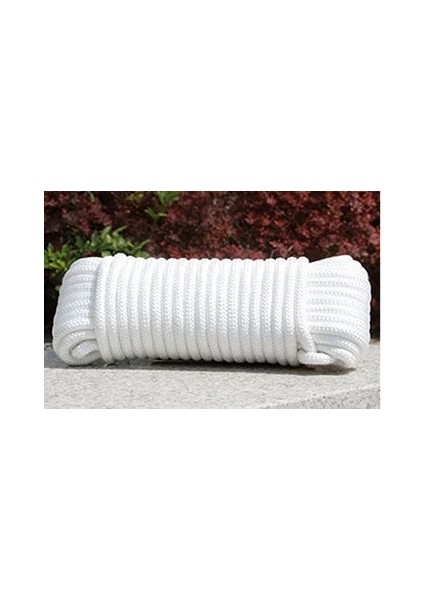 Beyaz Stil 10METERSLOT 6mm Katı Paraşüt Kordonu Ipi Halat Mil Spec Tip Bir Strand Tırmanma Kampı Hayatta Kalma Ekipmanları Paracord (Yurt Dışından)