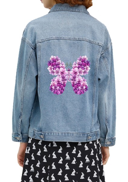 TY-466-4B Stili Kelebek ve Çiçekler Isı Transferli Baskı Ütü Çıkartmaları Giysiler Için Yamalar Kendin Yap Aplikler Yıkanabilir Ütüyle Transferler (Yurt Dışından) indirimleri