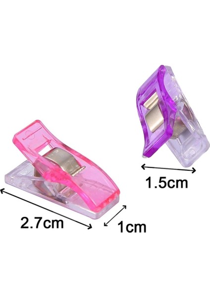 E66-JZ-BTM50 Stili Dikiş Aksesuarları Renkli Dikiş Klipsleri Plastik Kelepçeler Kendin Yap El Sanatlarıgüvenlik Plastik Kelepçeler Kumaş Klipsi Kıvırma Klipsi Dikiş Araçları (Yurt Dışından) modelleri