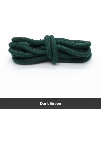 Koyu Yeşil Stil 10 M * 6mm Renk Pamuklu Halat Kazak Şapka Halat Spor Pantolon Bel Yuvarlak Halat Dıy Paracord Halat Dize Maske Kolye Kumaş Maske Halatlar (Yurt Dışından)