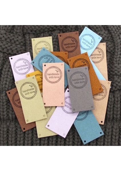 No.5 Tarzı El Yapımı Aşk Etiketi Deri Etiketleri Dıy Hediyeler El Yapımı Etiketler Giysi Şapka Çanta Dikiş Aksesuarları 2X5CM (Yurt Dışından) fiyatları